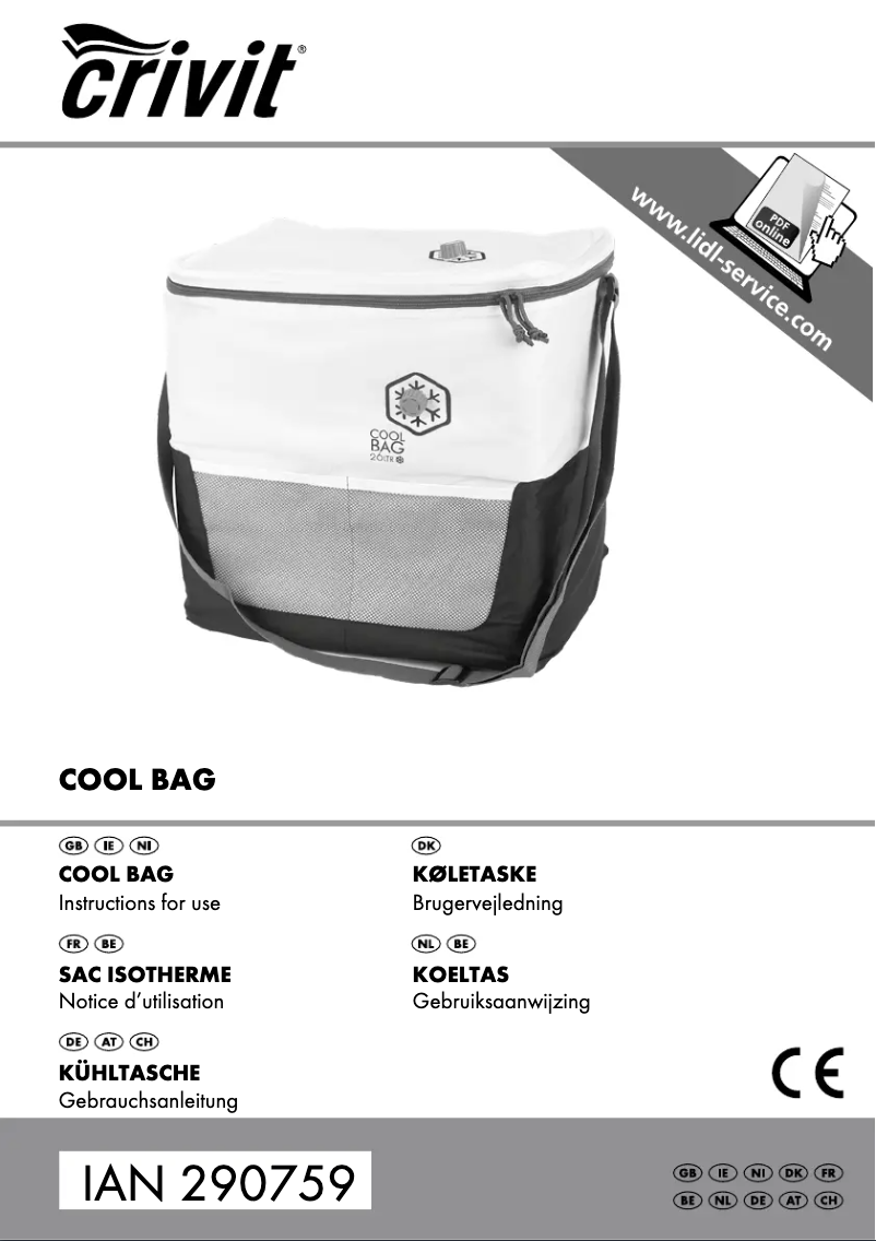 Imagen de la primera página del manual del dispositivo IAN 290759