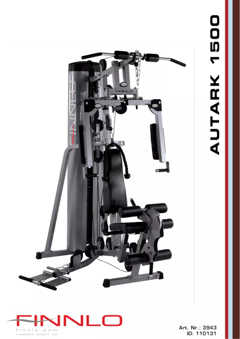 Page 1 de la notice Manuel utilisateur Finnlo Autark 2600