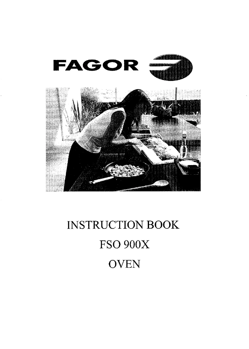Página 1 del manual Manual de usuario Fagor FSO 900X