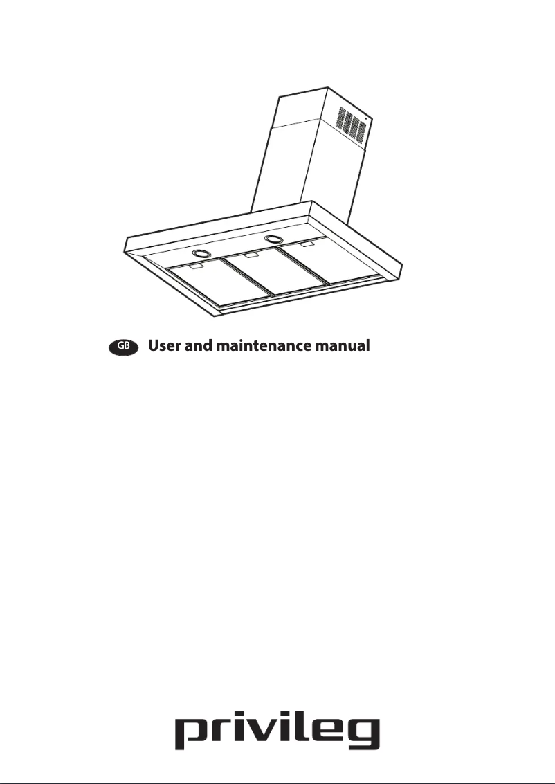 Page 1 de la notice Instructions / montage Privileg DGHBS 64 LM X
