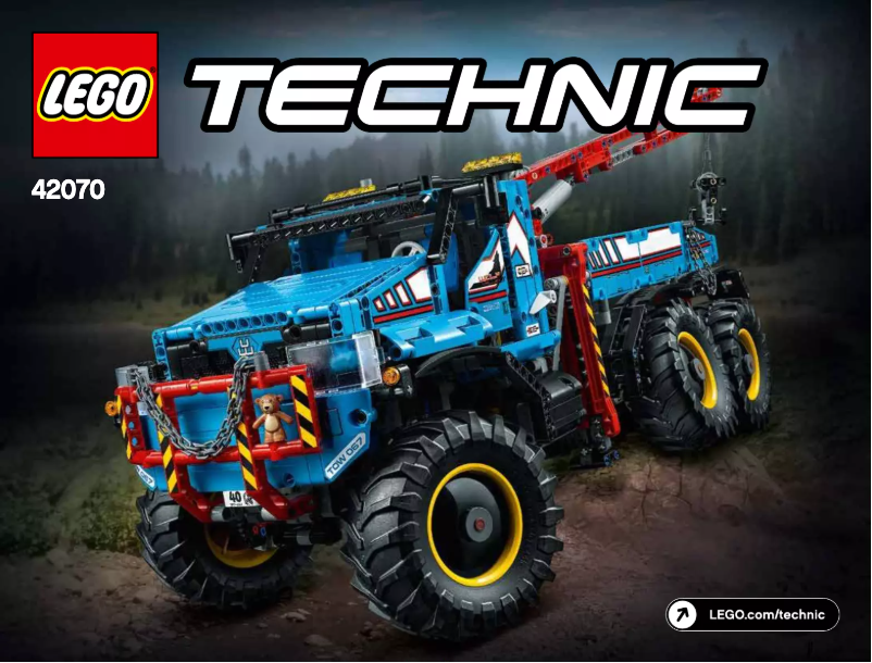 Page 1 de la notice Manuel utilisateur Lego Technic 42070