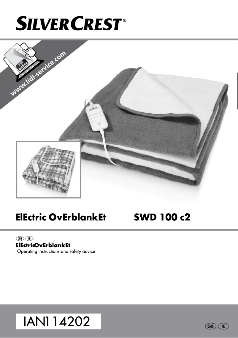 Page 1 de la notice Manuel utilisateur SilverCrest SWD 100 C2