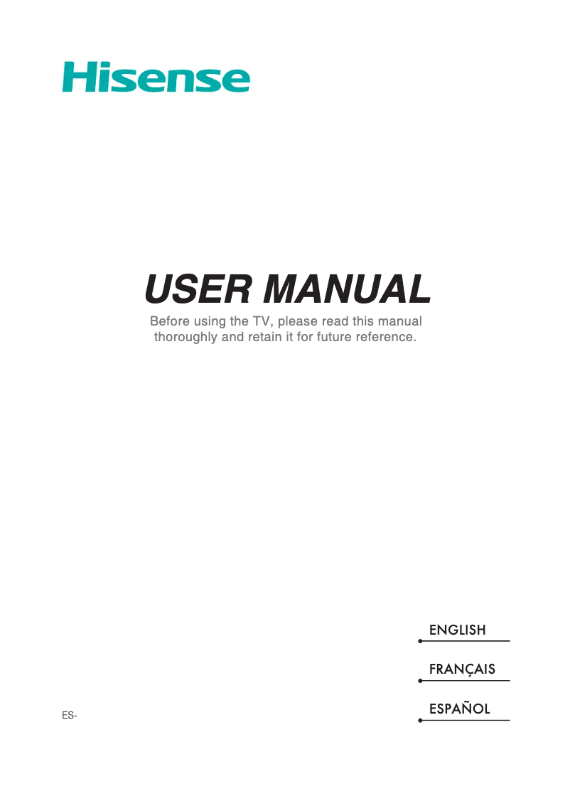 Page n°1 - Manuel utilisateur Hisense PX1-PRO