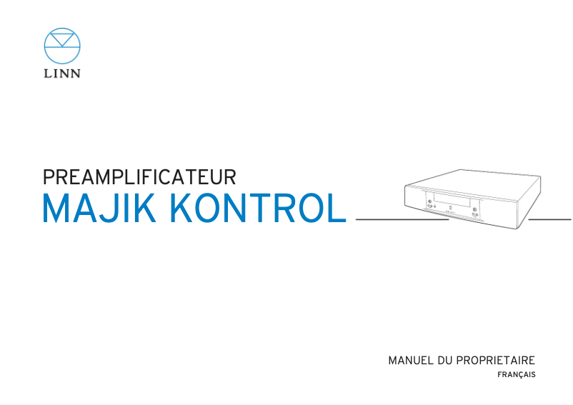 Página 1 del manual Manual de usuario Linn Majik Kontrol