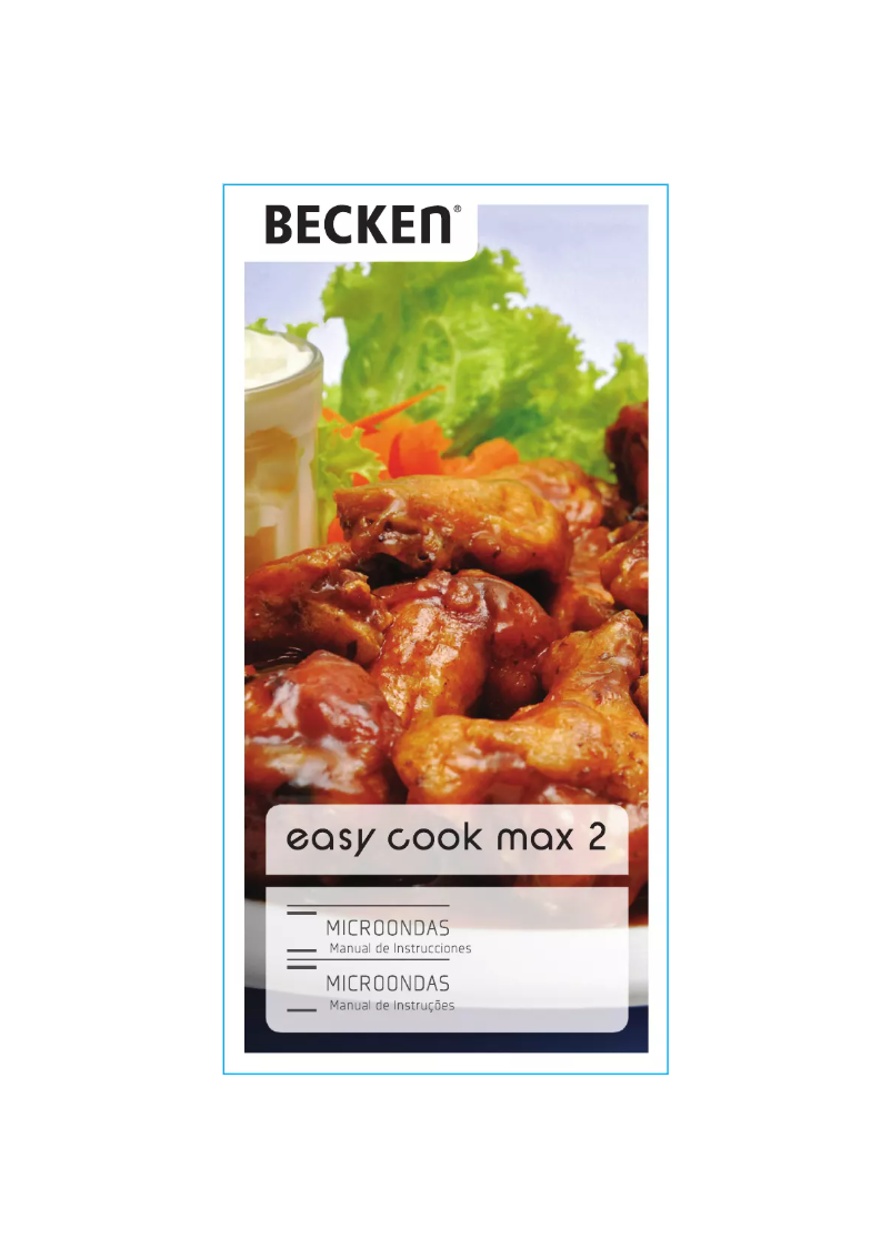 Página 1 del manual Manual de usuario Becken Easy Cook Max 2