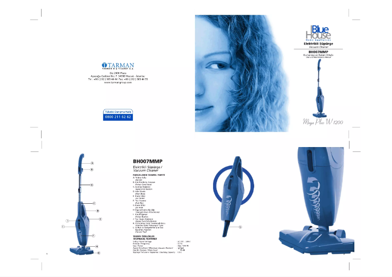 Imagen de la primera página del manual del dispositivo BH 007 MMP