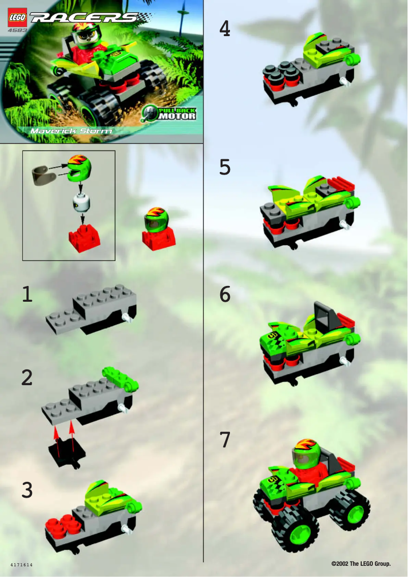 Page 1 de la notice Manuel utilisateur Lego Maverick Storm