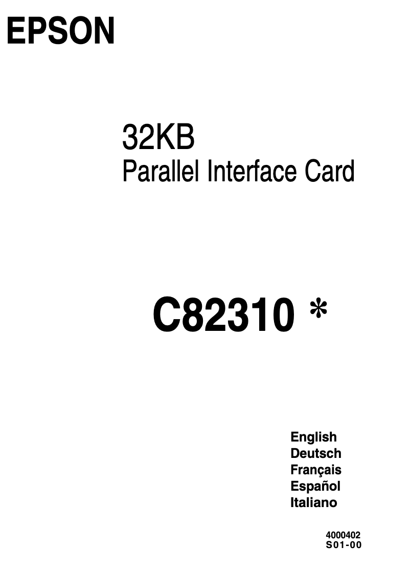 Image de la première page du manuel de l'appareil C82310/11