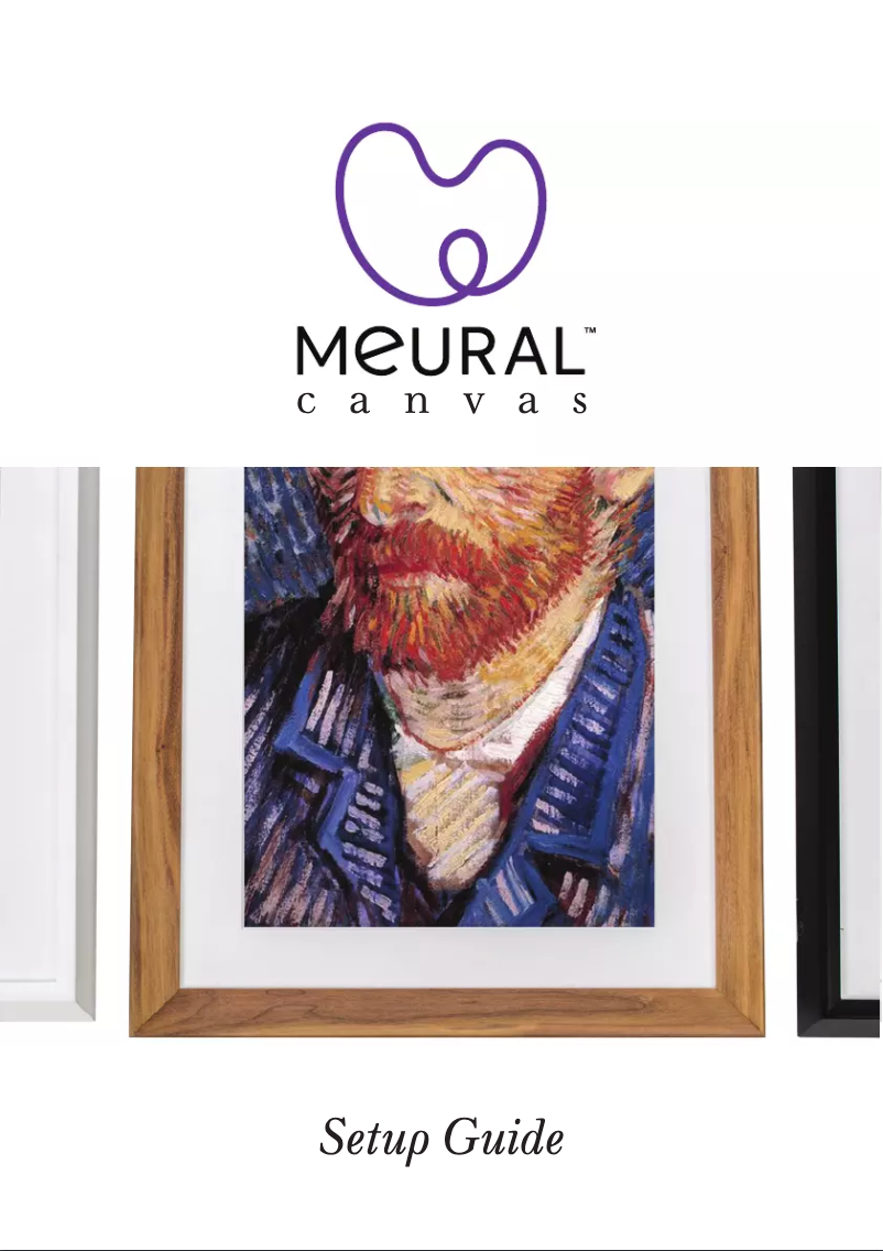 Image de la première page du manuel de l'appareil Canvas