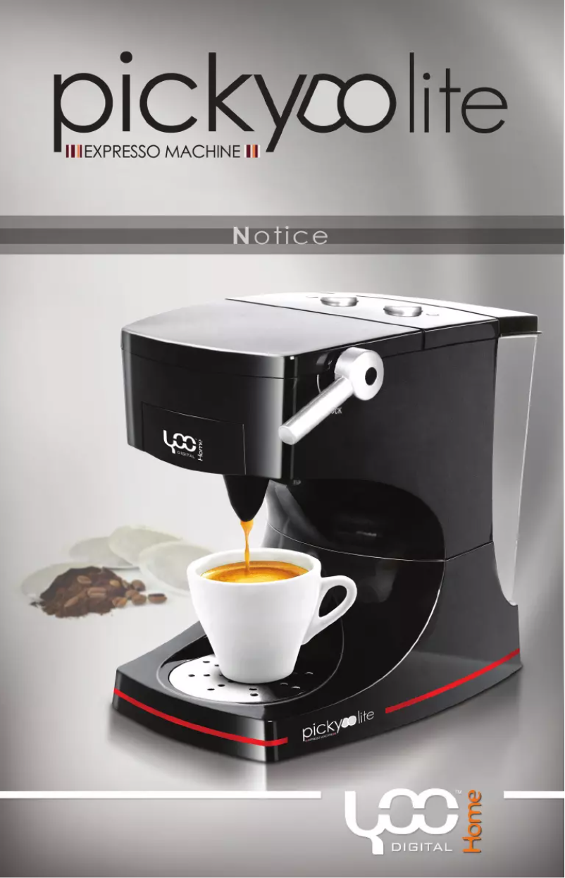Page n°1 - Manuel utilisateur YooDigital Pickyoo Lite