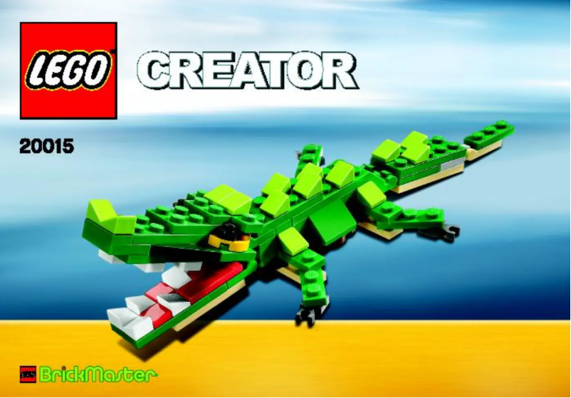 Page 1 de la notice Manuel utilisateur Lego 2010 BM Creator MAY