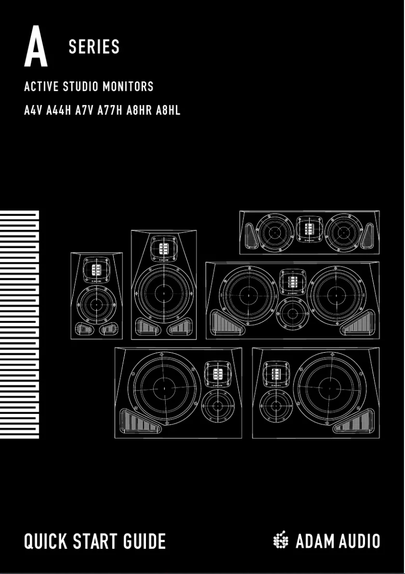 Image de la première page du manuel de l'appareil A7V