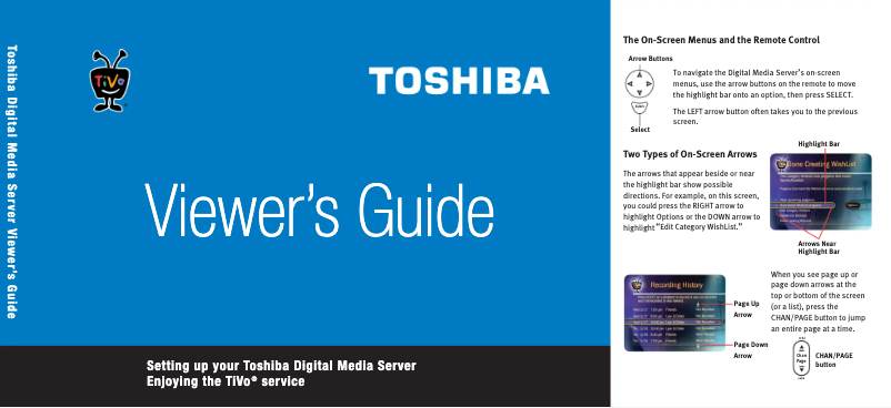 Page 1 de la notice Manuel utilisateur Toshiba RS-TX20