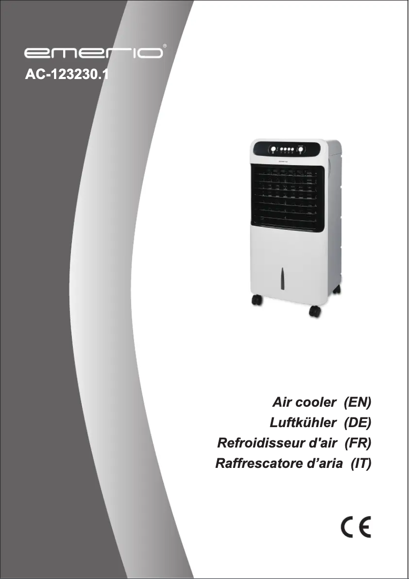 Imagen de la primera página del manual del dispositivo AC-123230.1