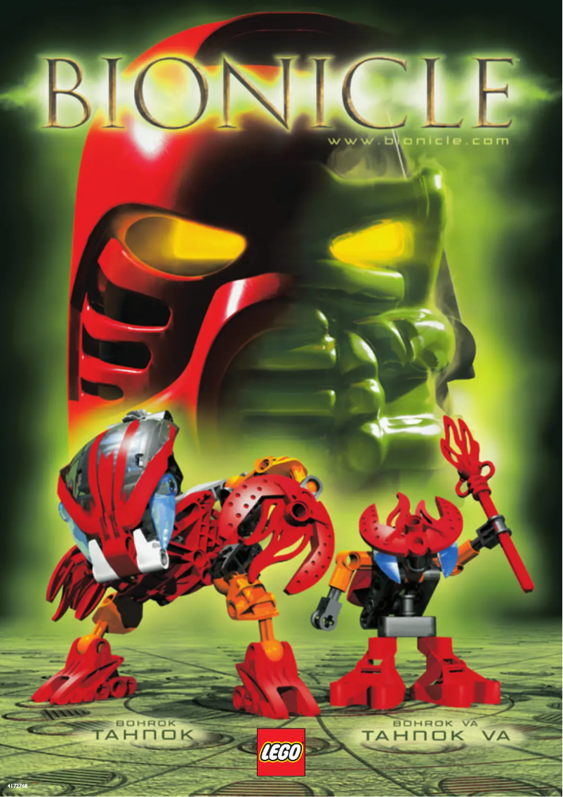 Page 1 de la notice Manuel utilisateur Lego Tahnok Va