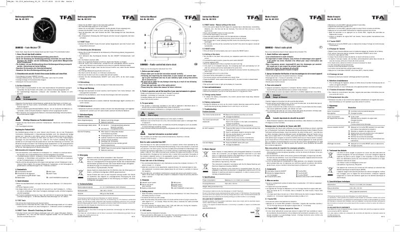 Imagen de la primera página del manual del dispositivo 60.1513.01
