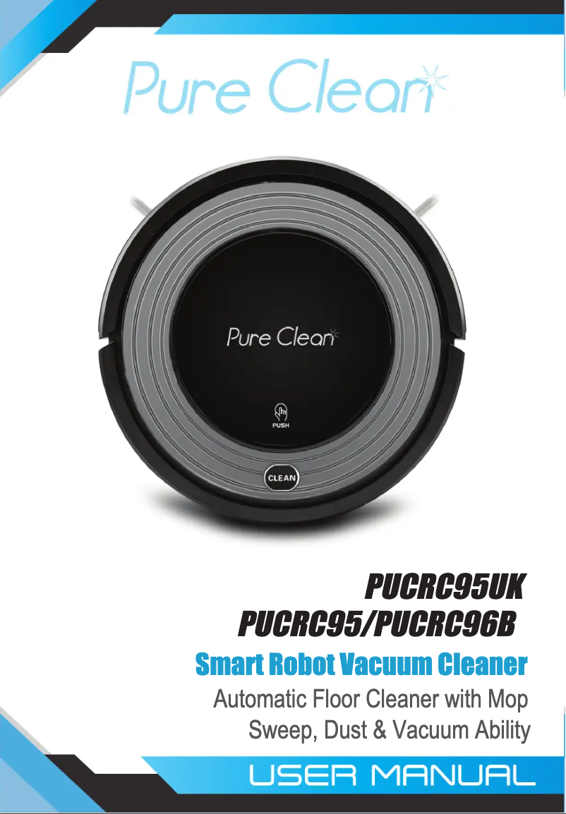 Page 1 de la notice Manuel utilisateur SereneLife Pure Clean PUCRC96B.8