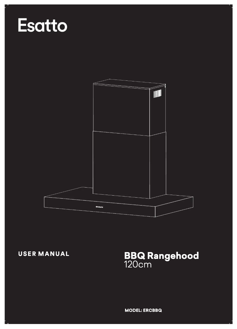 Page n°1 - Manuel utilisateur Esatto ERCBBQ
