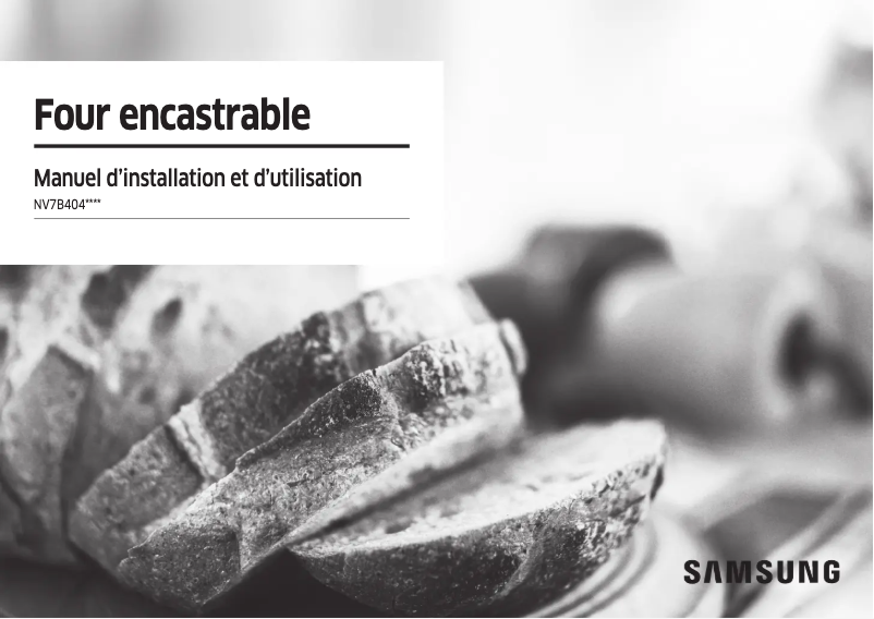 Image de la première page du manuel de l'appareil NV7B40304CS