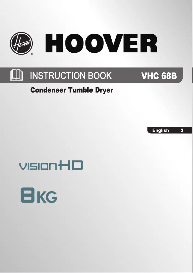 Page n°1 - Manuel utilisateur Hoover VHC 68B-80