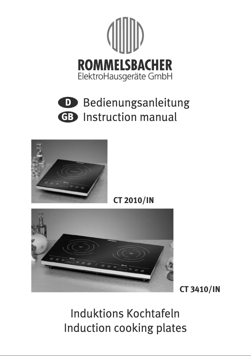 Image de la première page du manuel de l'appareil CT 2010