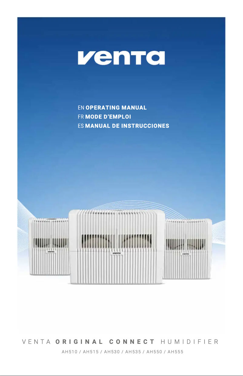 Image de la première page du manuel de l'appareil AH510