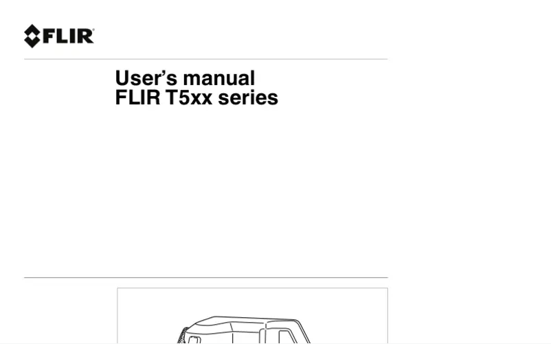 Página 1 del manual Manual de usuario FLIR Professional T540
