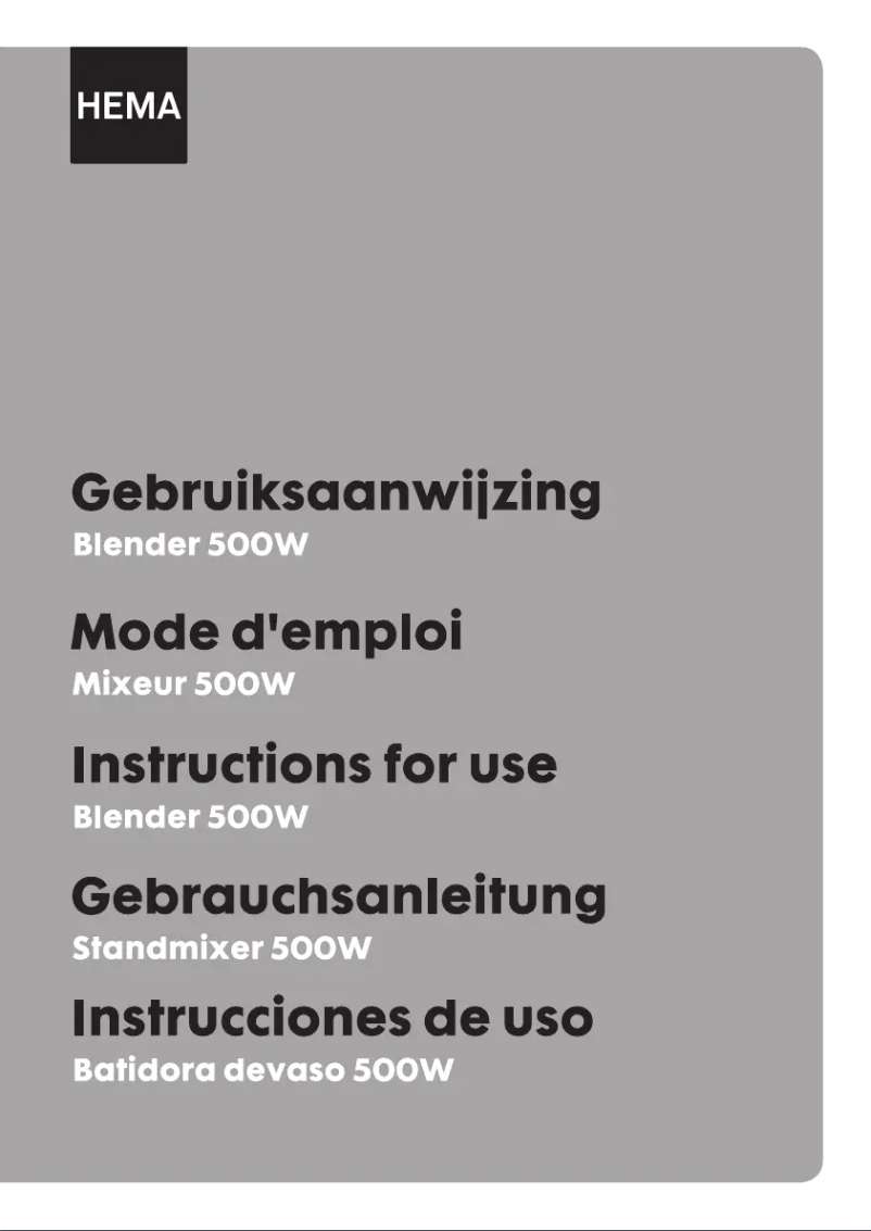 Page 1 de la notice Manuel utilisateur Emerio BL-124449