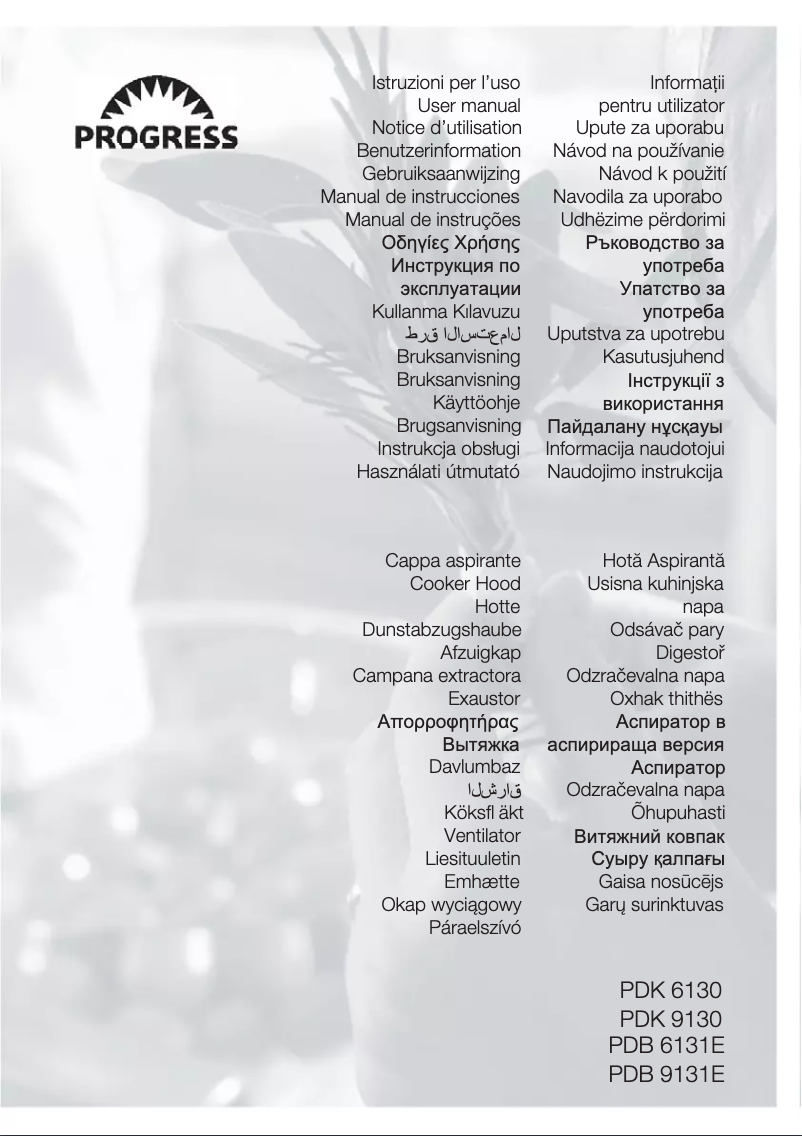 Image de la première page du manuel de l'appareil PDK9130