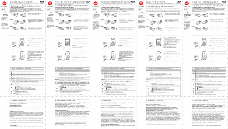 Image de la première page du manuel de l'appareil MBP 24