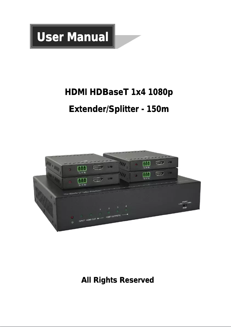 Page n°1 - Manuel utilisateur Siig CE-H24011-S1