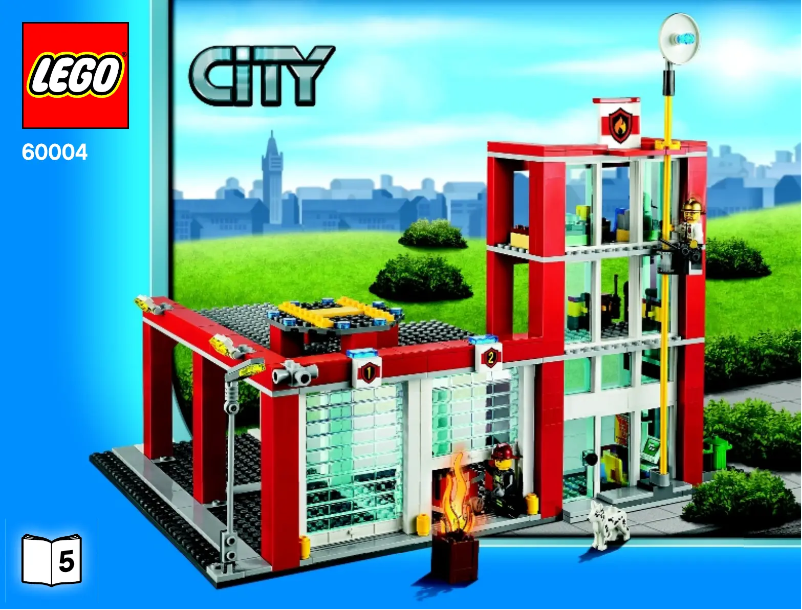 Page 1 de la notice Manuel utilisateur Lego City 60004