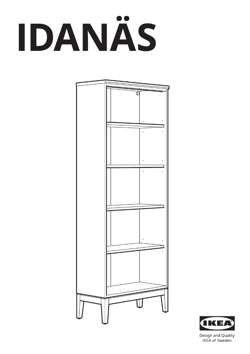 Página 1 del manual Manual de usuario Ikea IDANÄS 004.878.31