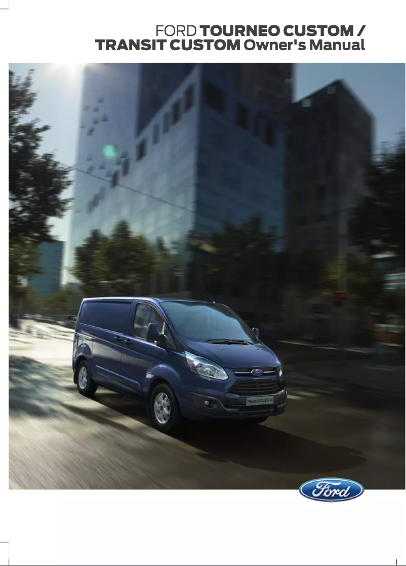 Page 1 de la notice Manuel utilisateur Ford Tourneo Custom (2015)