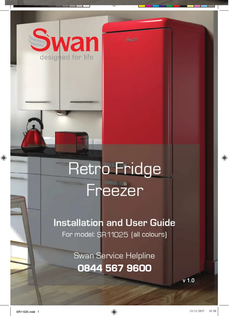 Page 1 de la notice Manuel utilisateur Swan SR11025BN