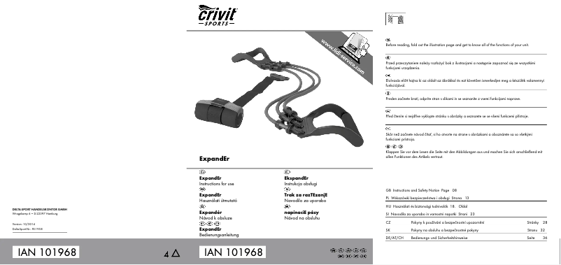 Image de la première page du manuel de l'appareil IAN 101968