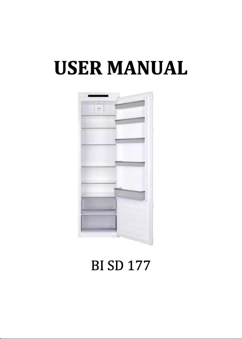 Page 1 de la notice Manuel utilisateur Candy CMS518EW