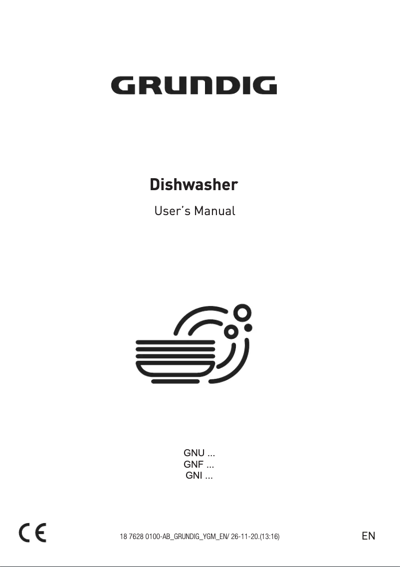 Page 1 de la notice Manuel utilisateur Grundig GNU 4P821 X