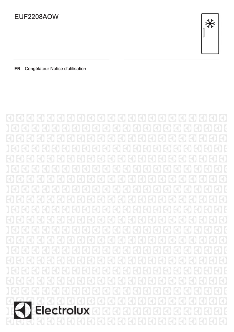 Page n°1 - Manuel utilisateur Electrolux EUF2208AOW