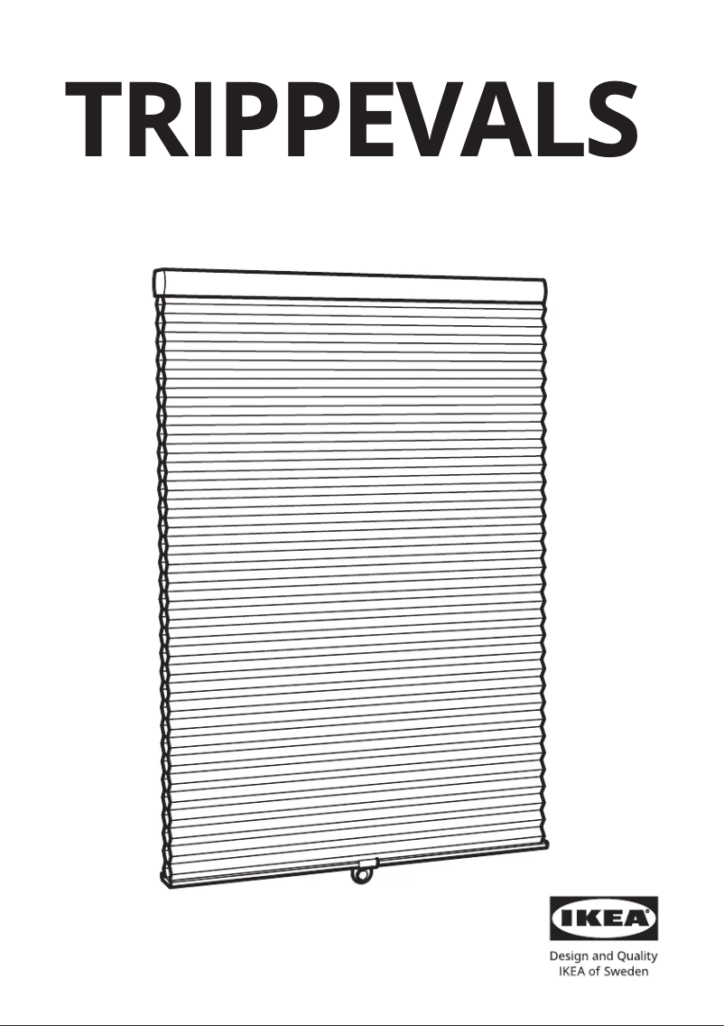 Page 1 de la notice Manuel utilisateur Ikea TRIPPEVALS 605.065.63
