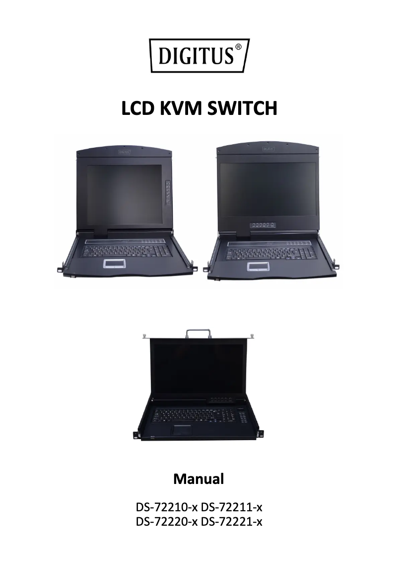 Page n°1 - Manuel utilisateur Digitus DS-72220-1IT