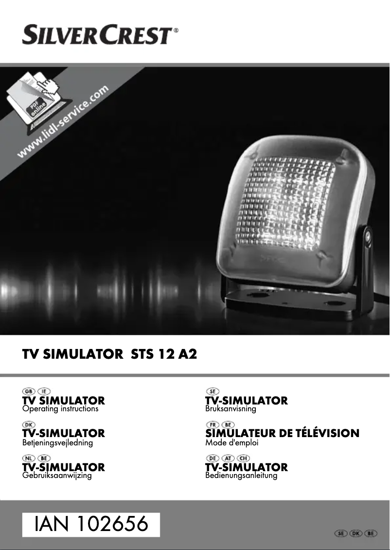 Page 1 de la notice Manuel utilisateur SilverCrest STS 12 A2