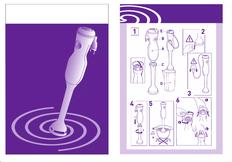 Image de la première page du manuel de l'appareil Ultra Compact HB4061