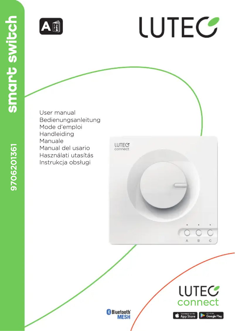 Page n°1 - Manuel utilisateur Lutec Smart Switch