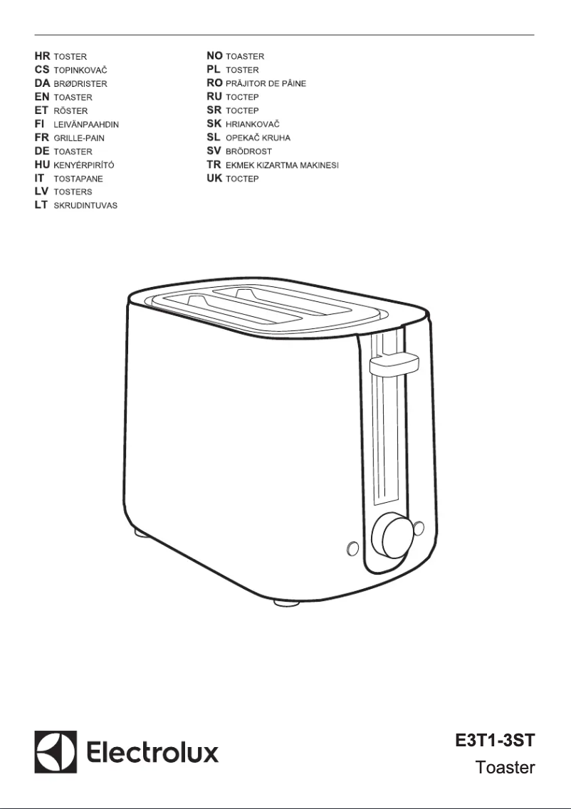 Image de la première page du manuel de l'appareil Create 3 E3T1-3ST