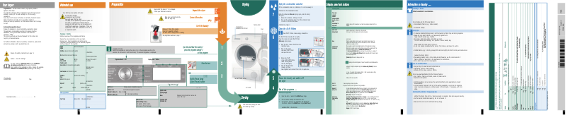 Page 1 de la notice Manuel utilisateur Bosch WTY88740EE