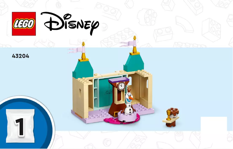 Image de la première page du manuel de l'appareil Disney 43198