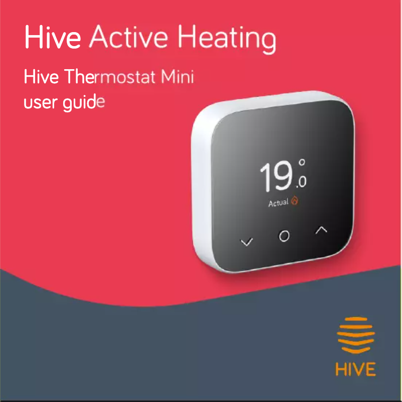Página 1 del manual Manual de usuario Hive Thermostat Mini