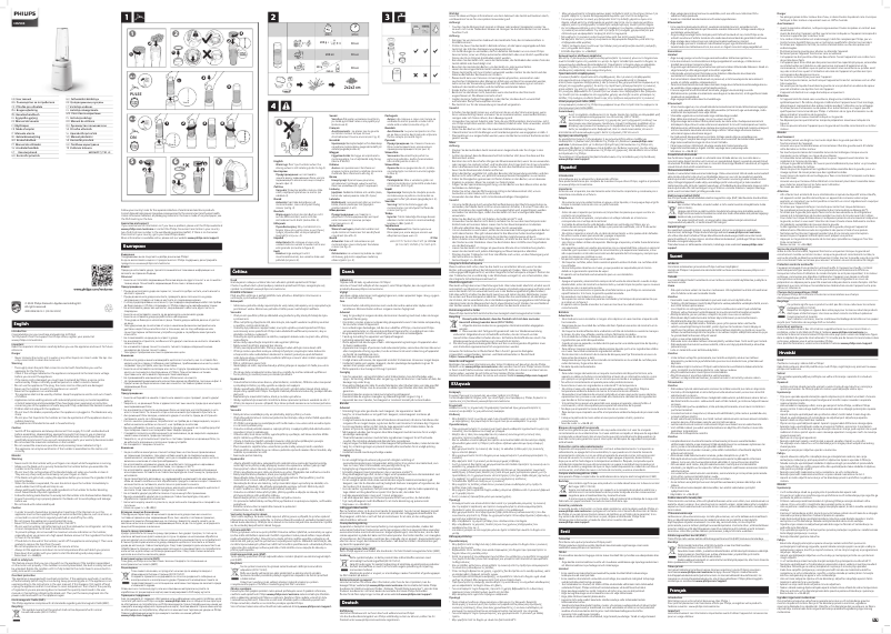 Image de la première page du manuel de l'appareil Eco Conscious Edition 5000 Series HR2500