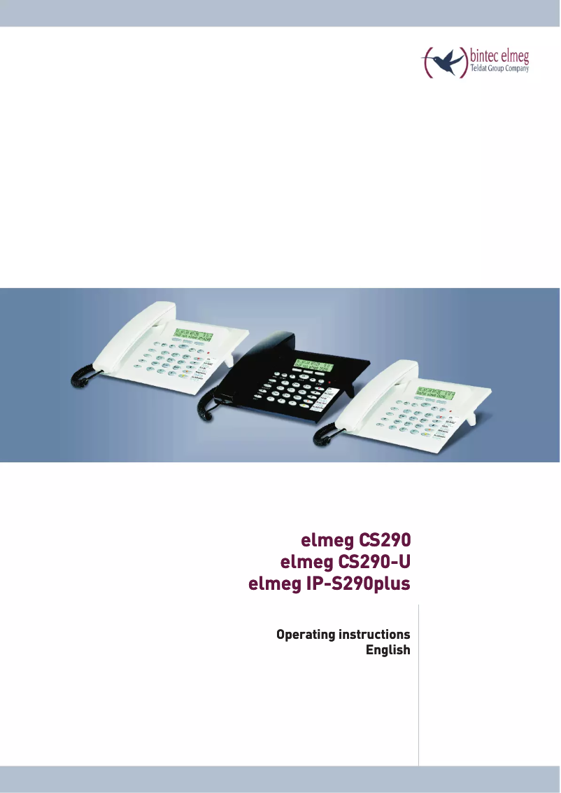 Imagen de la primera página del manual del dispositivo IP-S290Plus